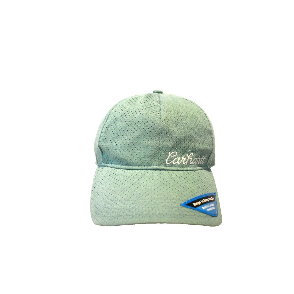 Carhartt Script Adjustable Hat Sage Green Outdoor Mom Dad Baseball Workwear Cap